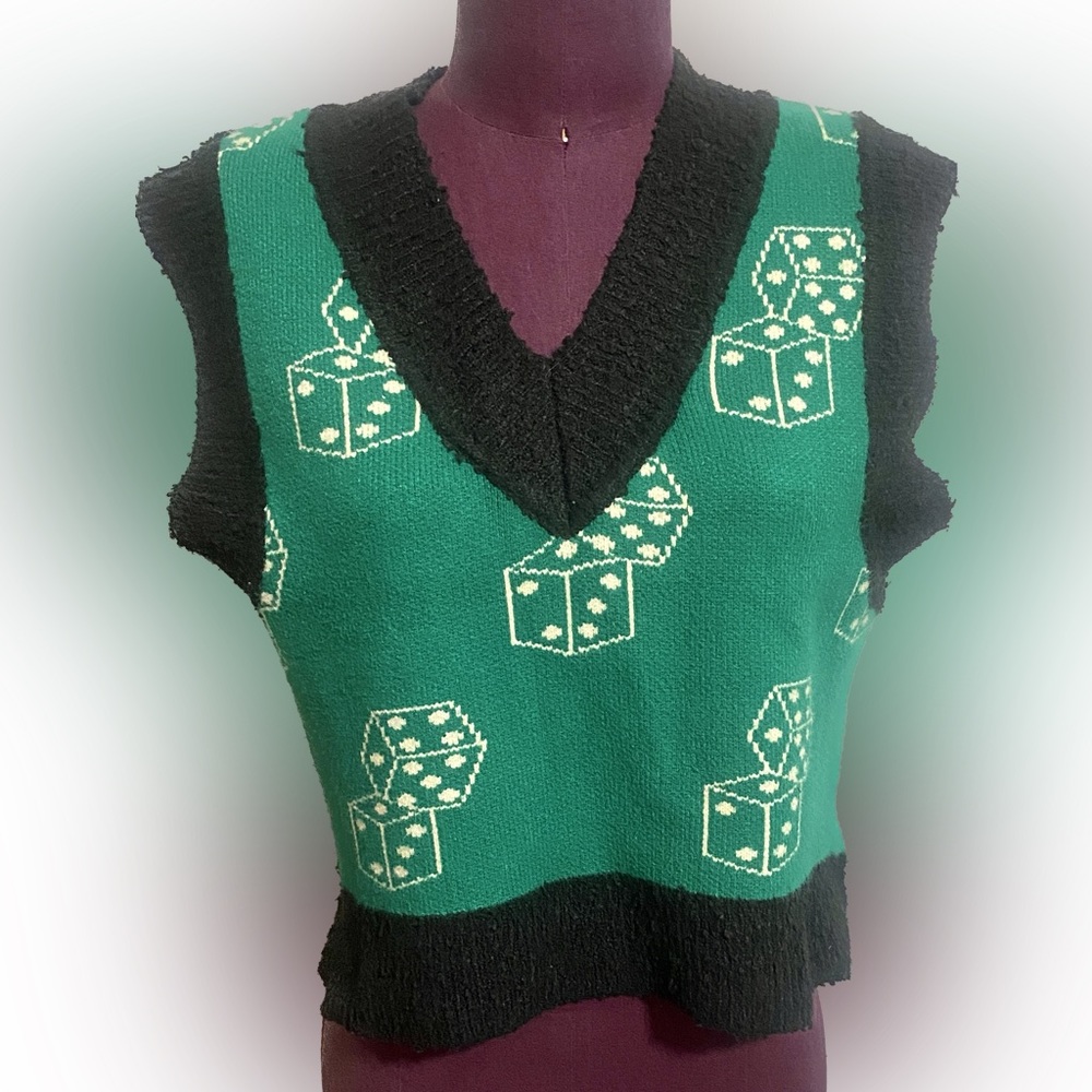 Urban Outfitters High Roller Sweater Vest